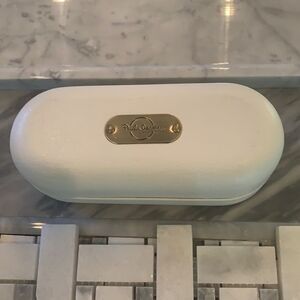 Paula Creamer White Sunglass Case